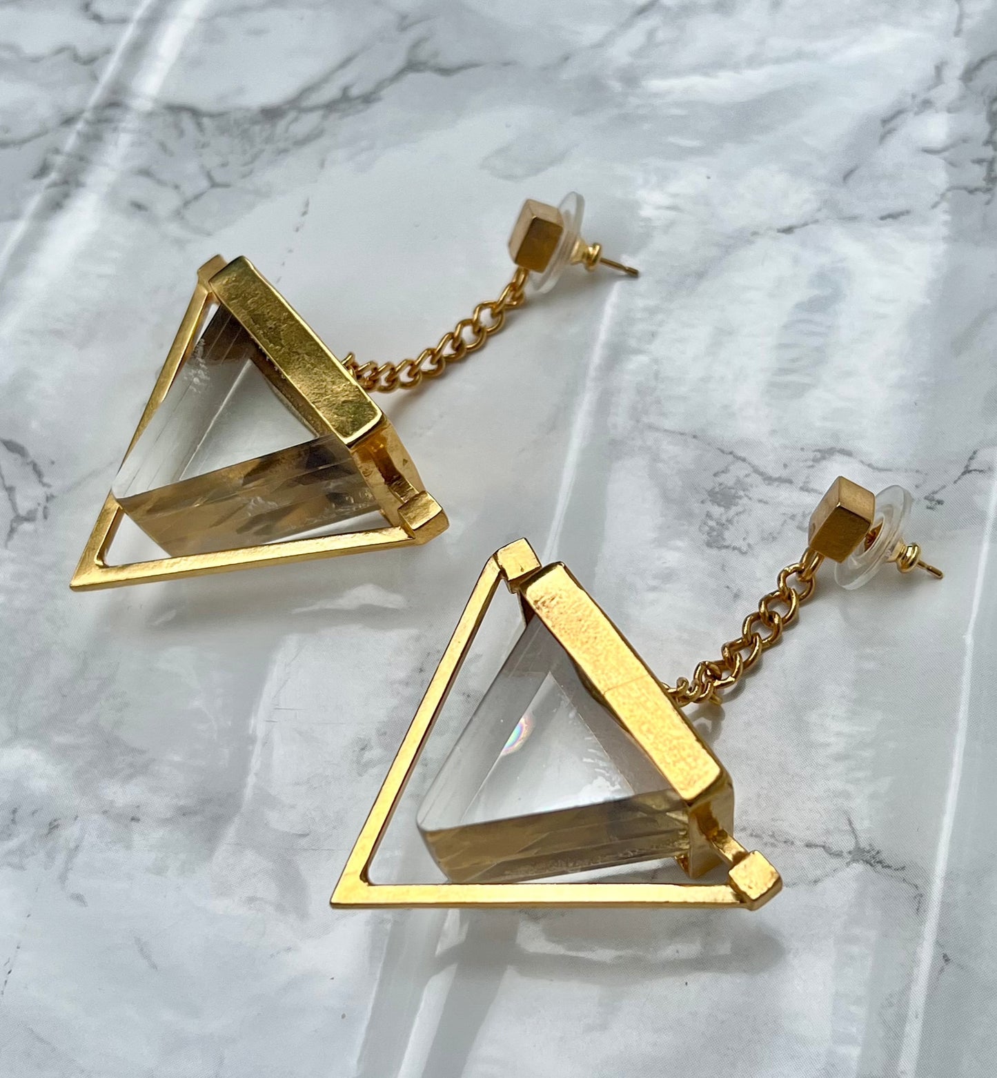 Venus Earrings In Clear