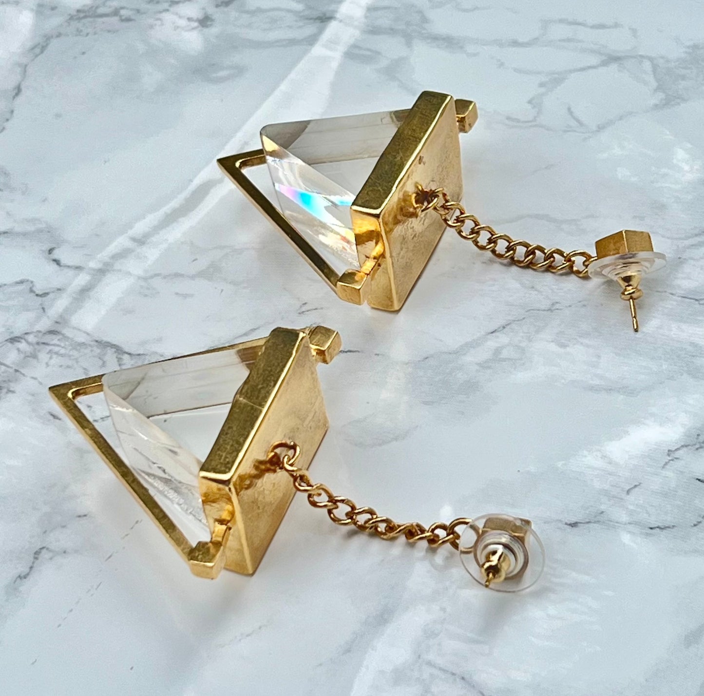 Venus Earrings In Clear