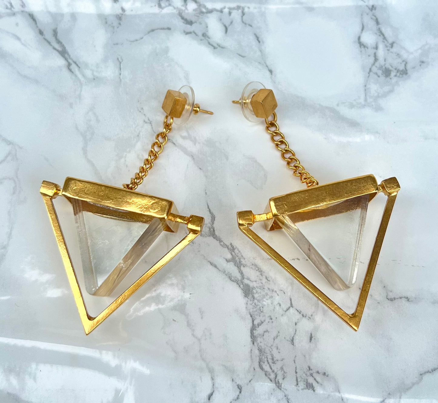 Venus Earrings In Clear