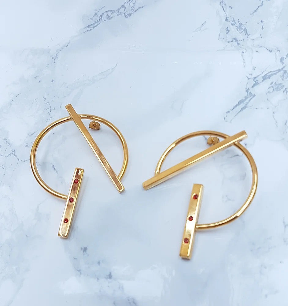 The Abstract earrings