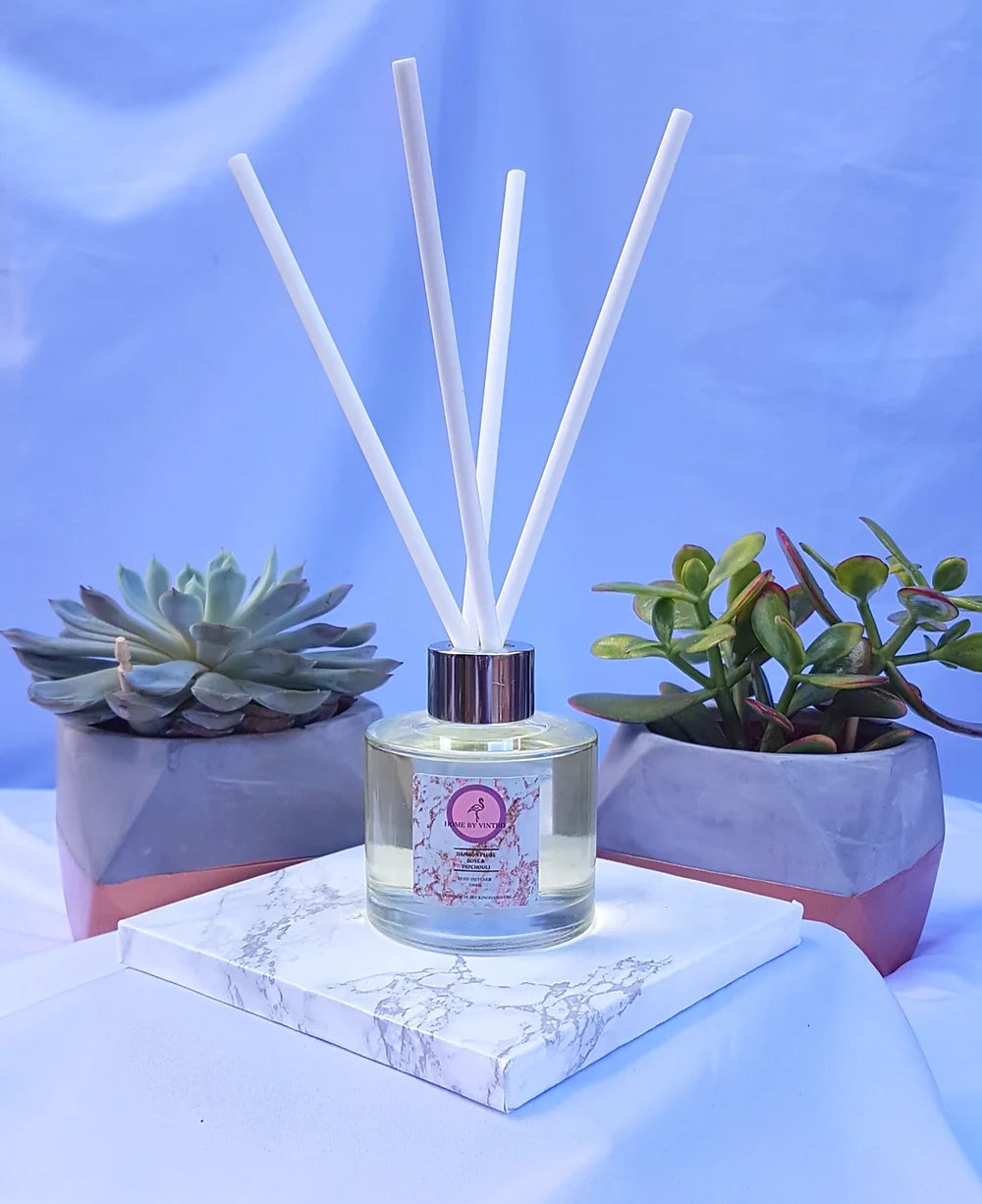 Damson Plum, Rose & Patchouli Reed Diffuser