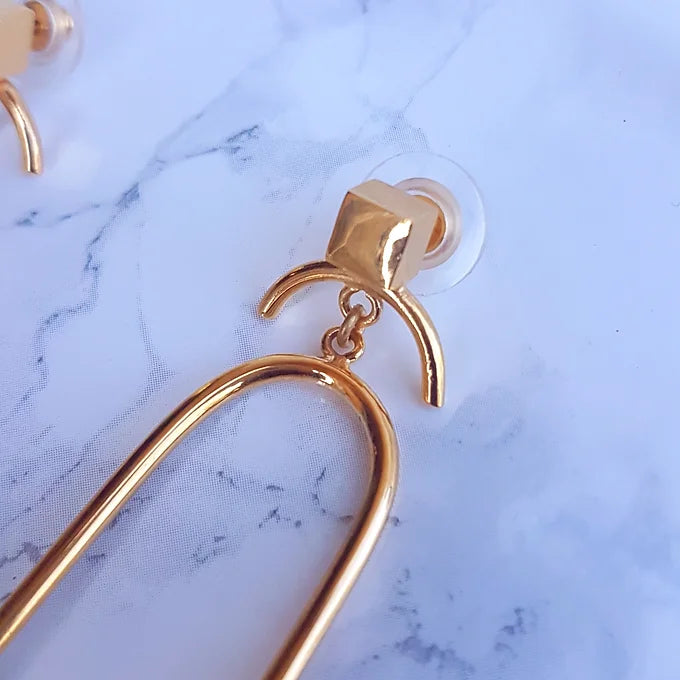 Deco Pearl earrings