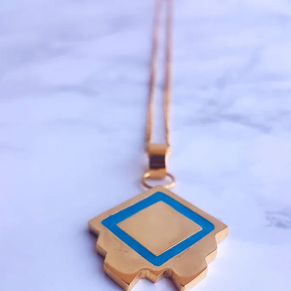 Geo-Space Pendant necklace