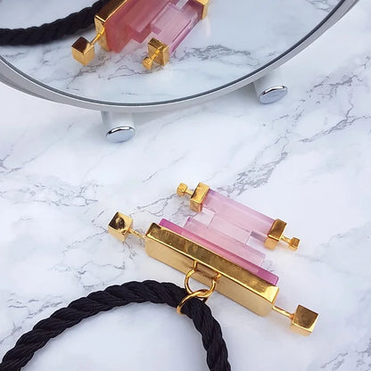 Priyah Pendant Necklace in Caribbean Peach